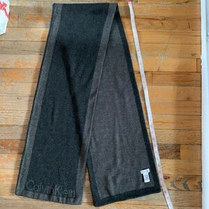 Calvin Klein grey  cozy scarf